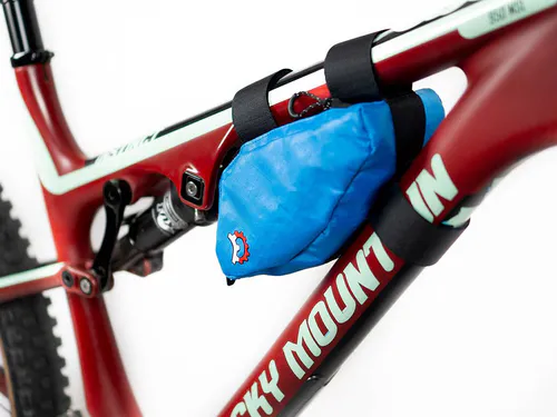 Revelate Designs Nook mini frame bag installed